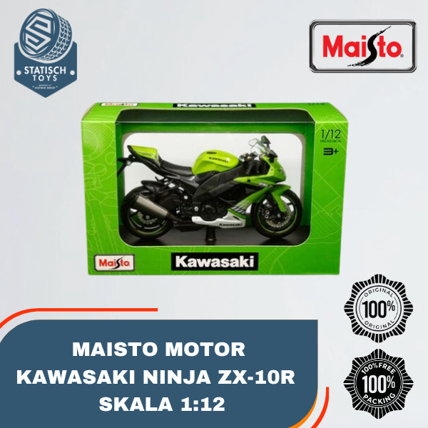 Maisto Kawasaki Ninja ZX-10R Skala 1 : 12