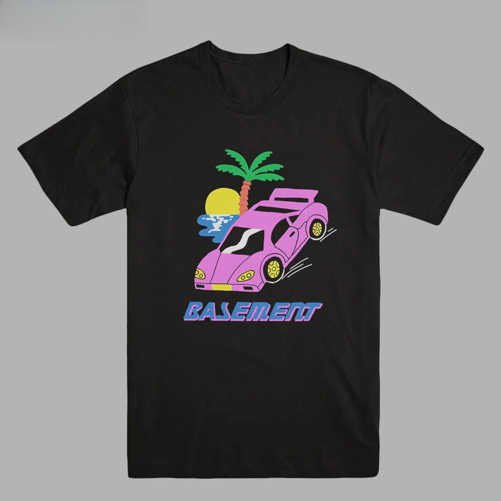 BASEMENT - SPORT CAR | T-SHIRT |  BAND MERCH