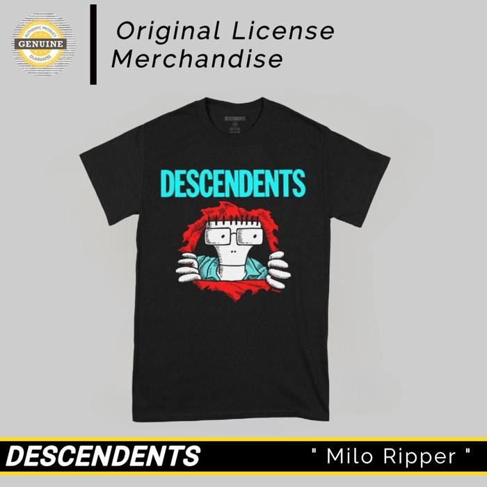 (COD) T shirt Kaos Band Music Punk Rock Hardcore Descendents original License official tag Descenden