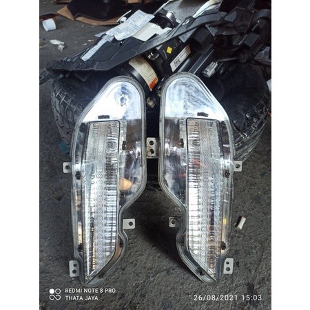 Lampu kota plat nomor Trunklid alphard vellfire 2011 2012 2013