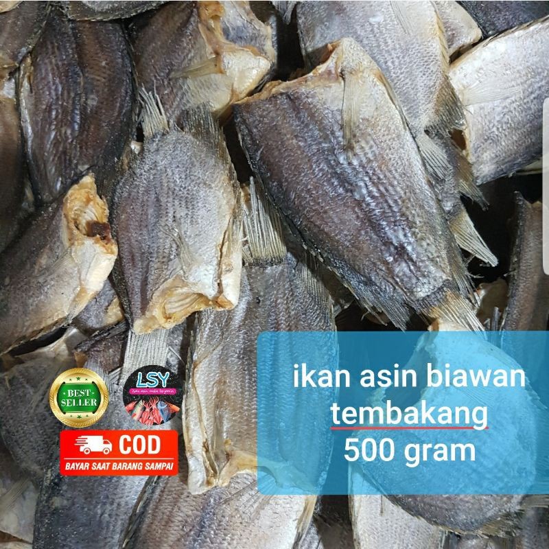 

ikan asin biawan / tembakang super 500gram