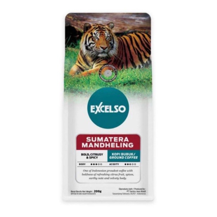 

JAMIN MURAH !!!Kopi Bubuk Excelso Sumatera Mandheling 200g(BISA LANGSUNG ORDER)