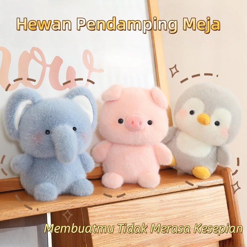 big sale mainan mewah bayi gajah 16cm boneka small penguin plush toy boneka lucu mainan anak boneka