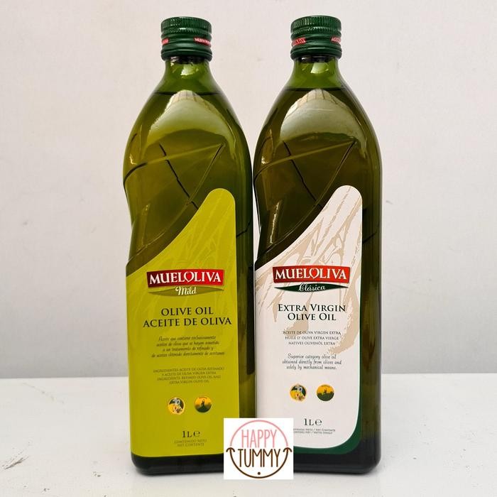 

Mueloliva olive oil evoo pure extra virgin 1L minyak zaitun - PURE OLIVE