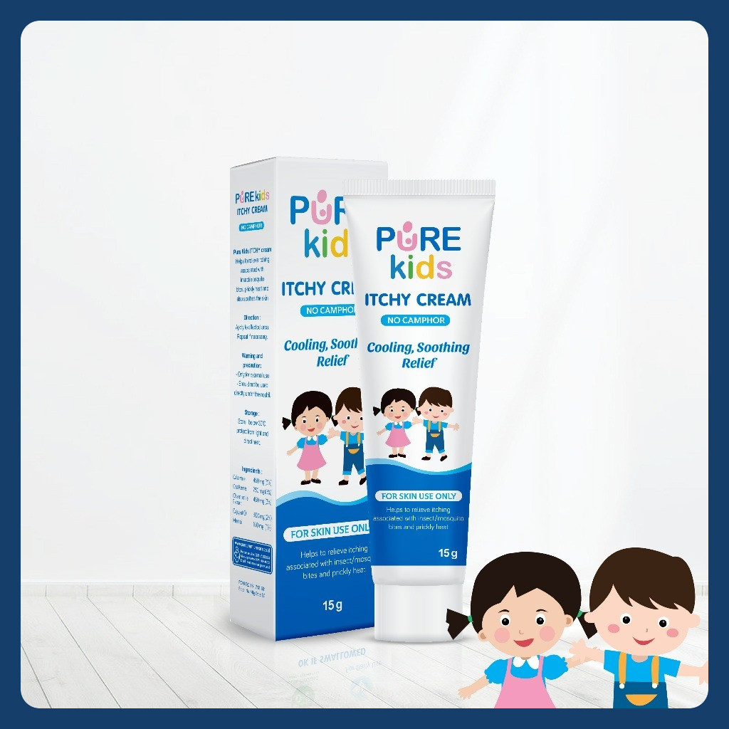 Pure Kids Itchy Cream / Salep Gatal 15 gram
