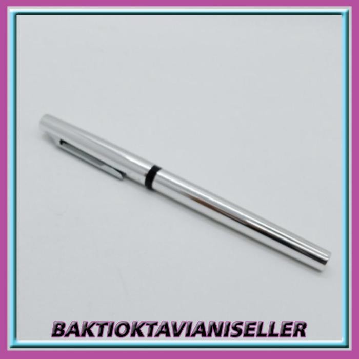 

Pentel Pulpen Rolling Writer RS3BR / Pulpen Sign Pen Pentel ORIGINAL - Silver