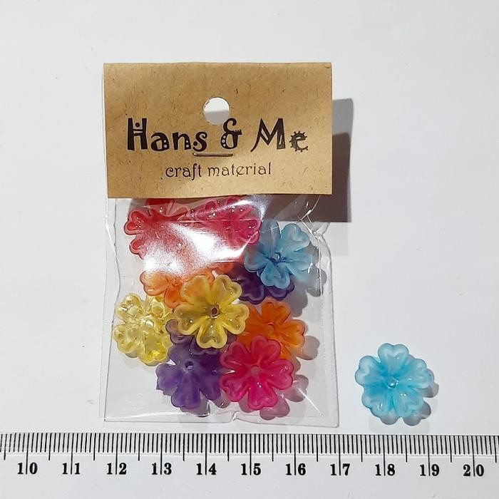 Mote Akrilik Bunga Sakura