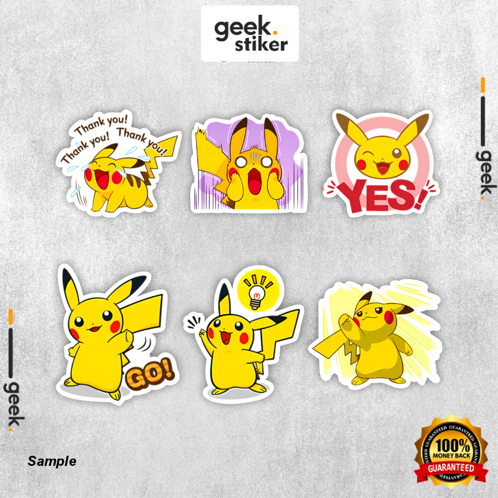 

Stiker Nono Pokemon Aesthetic | Stiker Vinyl Waterproof | Stiker Laptop Jurnal Casing HP Buku Dekorasi