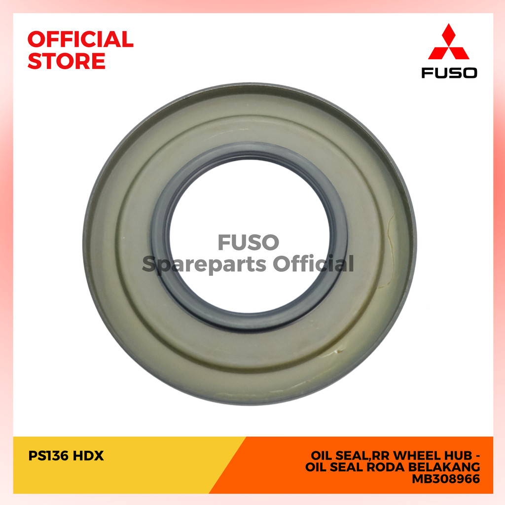 Fuso OIL SEAL, RR WHEEL HUB Oil Seal Roda Belakang - PS136 HDX [MB308966] Mitsubishi Fuso