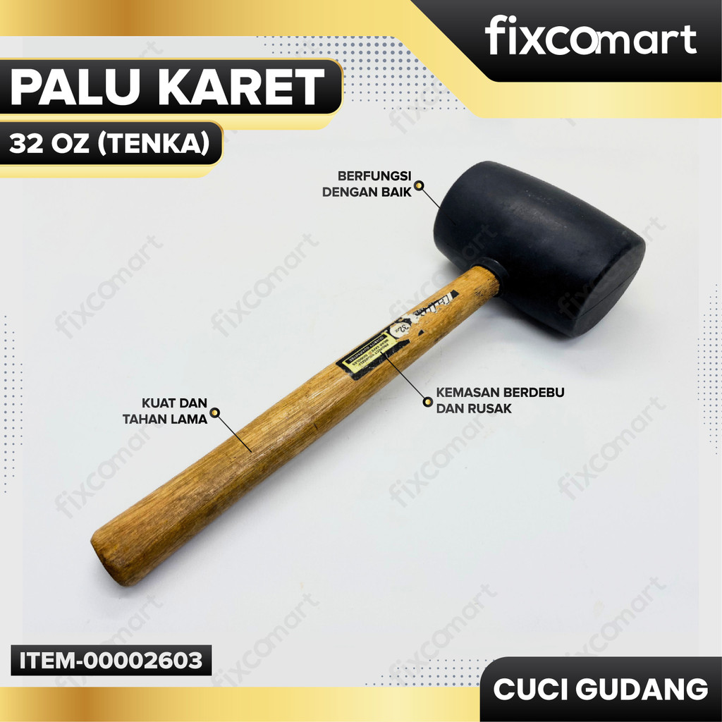 GARAGE SALE - TENKA Palu Karet 32 Oz