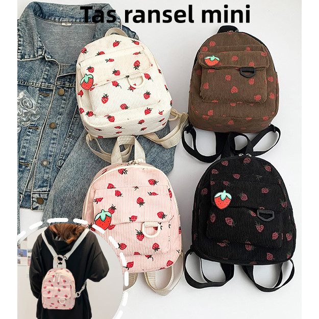 Tas ransel mini,backpack kuliah,Tas Sekolah Anak Perempuan, Tas Ransel Mahasiswi, Tas Mini Unik dan 
