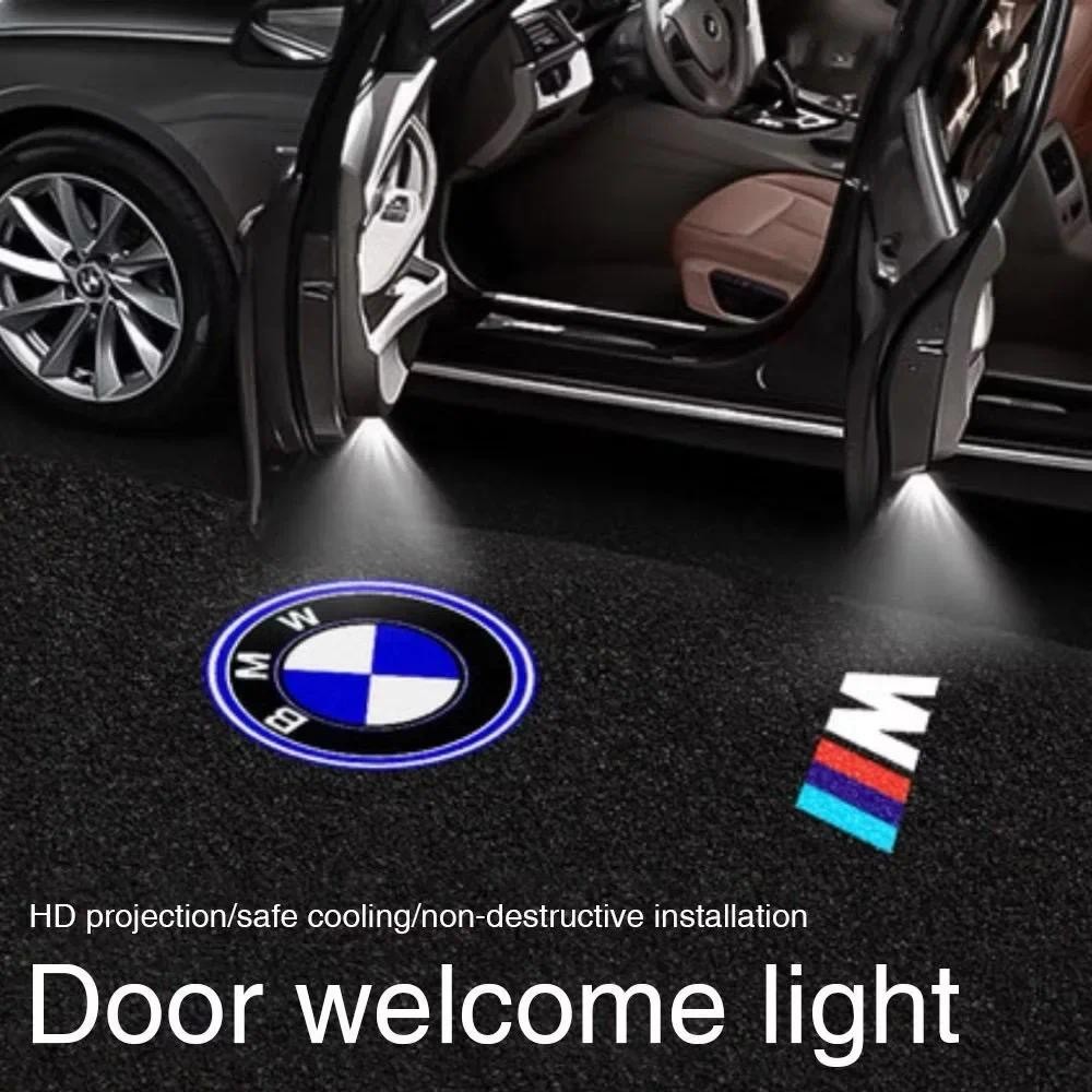Led Car Door HD Light Laser Projector Welcome Lamp For BMW 3 5 6 7 1 Series Z4 X3 X6 E81 E71 E90 E93