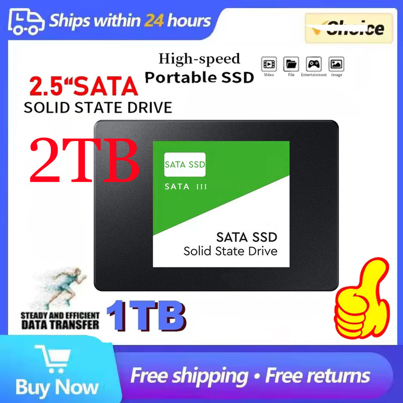 2025 New 4TB SATA SSD Sata Hard Drive Disk Sata3 2.5 Inch 2TB 1TB High Speed Original Hard Disk Inte
