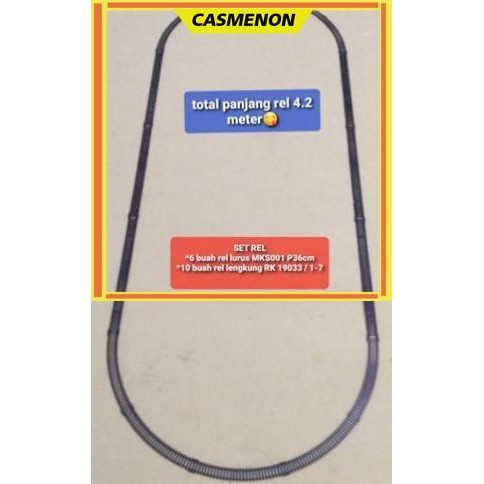 Set Rel Kereta Api I cocok dengan Rail king, Agung Craft, Skala HO