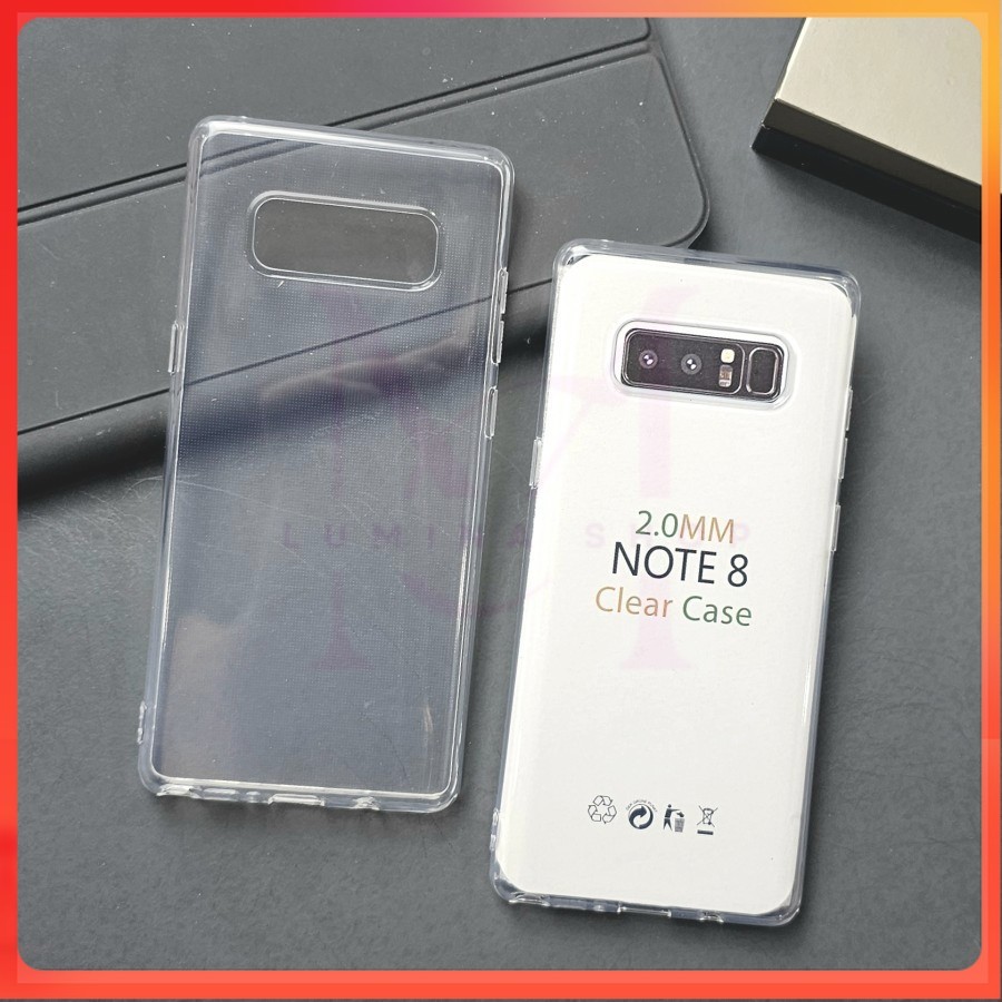 PROMO+COD CASE SAMSUNG NOTE 8 - SOFTCASE CLEAR HD PREMIUM SAMSUNG NOTE 8