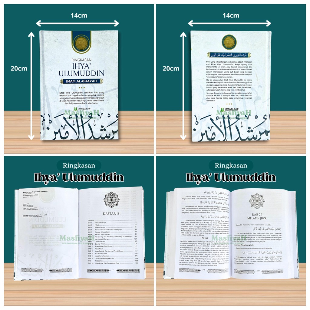 RINGKASAN IHYA' ULUMUDDIN IMAM AL-GHAZALI IHYA ULUMUDDIN IMAM AL GHAZALI - MUTIARA ILMU PUBLISHER TM