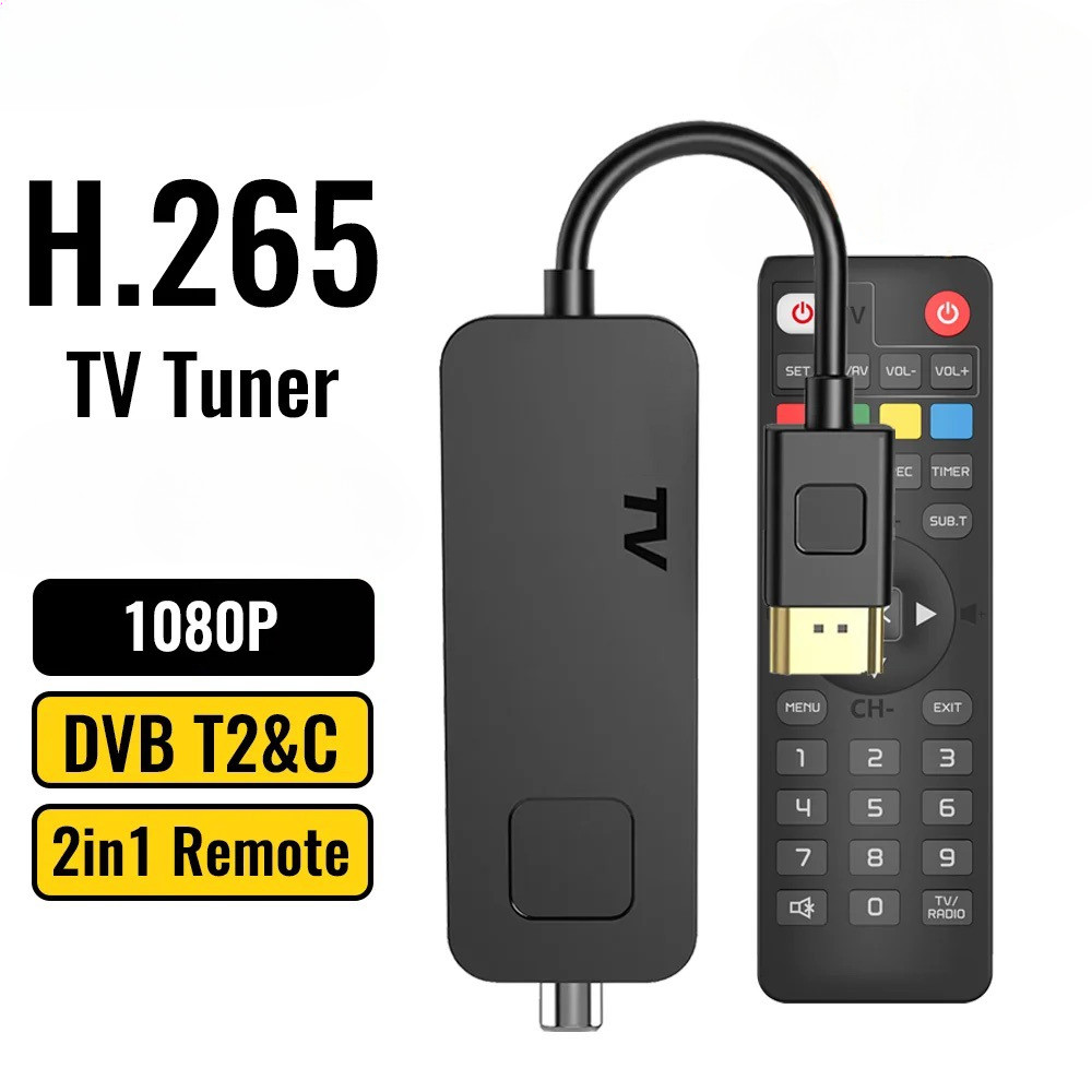 U3mini DVB T2 DVB C Digital TV Decoder HD Free TV Channels 7Days EPG TV Tuner for Spain France Itlay