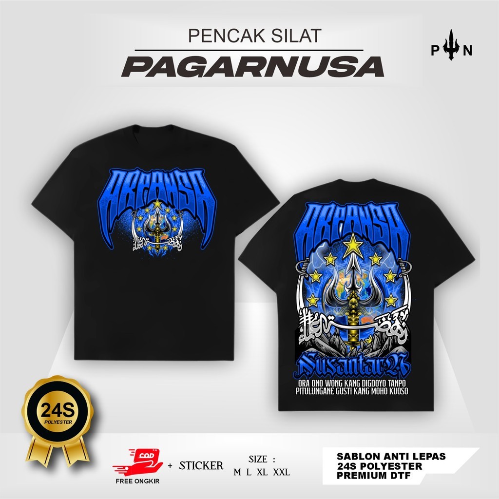 KAOS PAGAR NUSA ARPANSA NUSANTARA - KAOS PAGAR NUSA TERBARU  (KPSB)