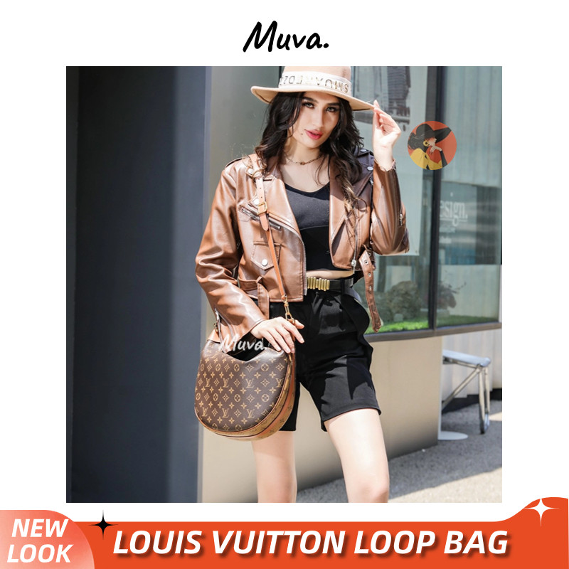 Tas wanita Louis Vuitton LOOP HOBO Women/Shoulder Bag