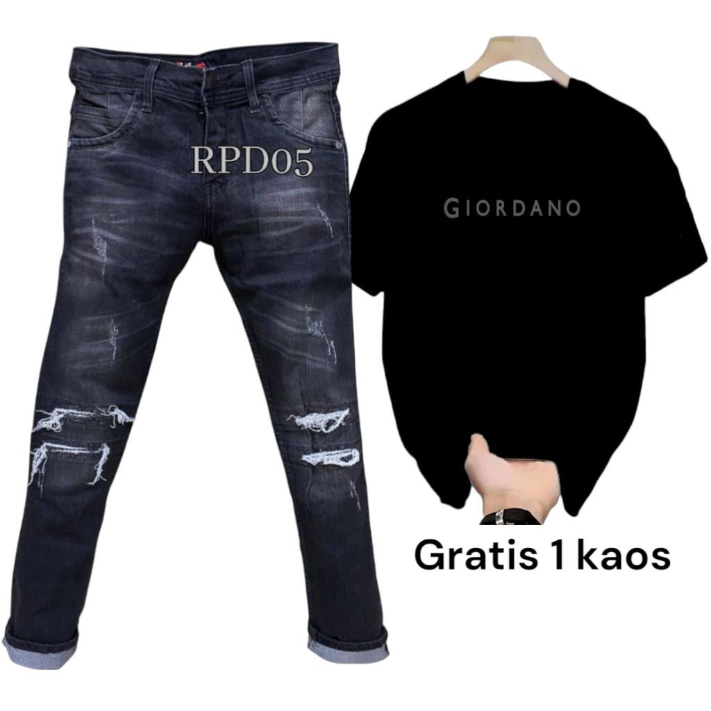BACE.SHOP BONUS CELANA JEANS GRATIS KAOS