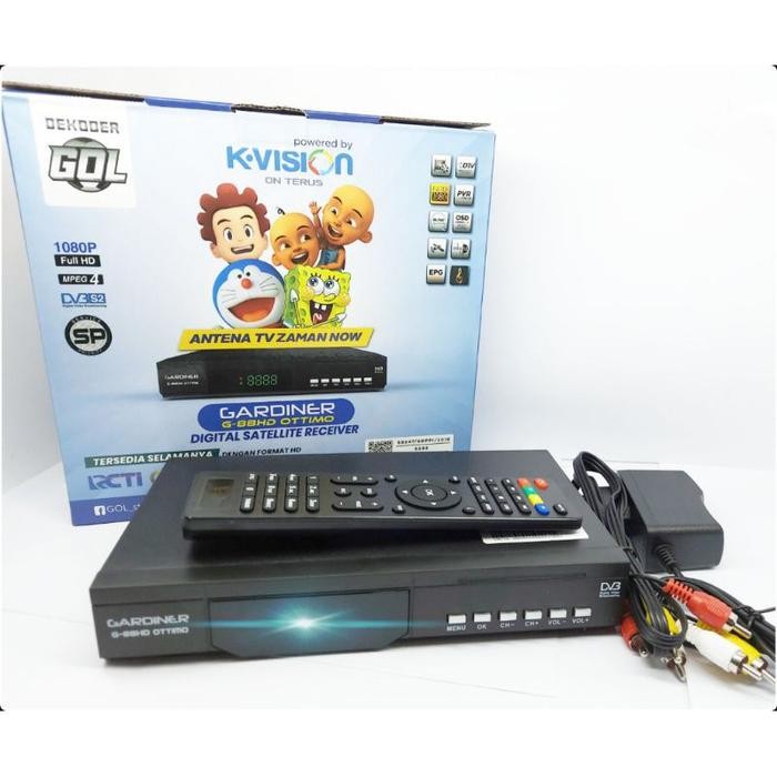 Gardiner Ottimo G-88HD (powered by K-Vision) + Voucher 50rb (free lampu 1 pcs)