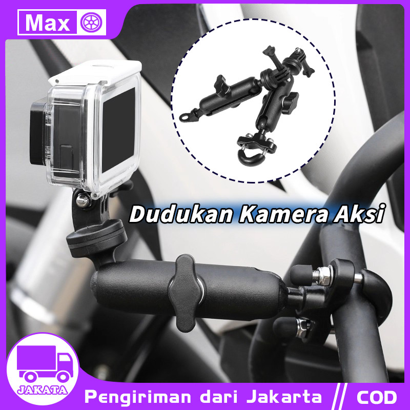 GoPro Action Cam Holder Kamera Motor Camera 360 Brecket Action Camera Motorcycle Sparepart