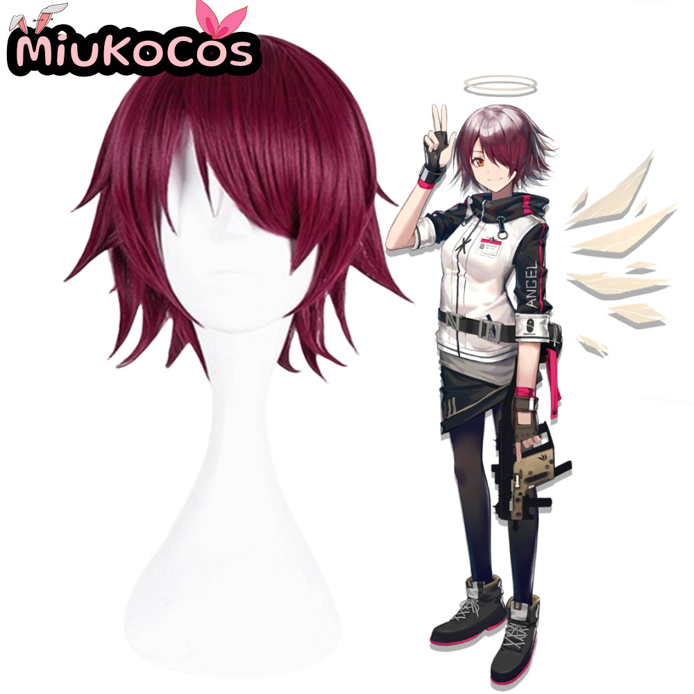  Exusiai Cosplay Wig MiukoCosplay Game Arknights Cosplay