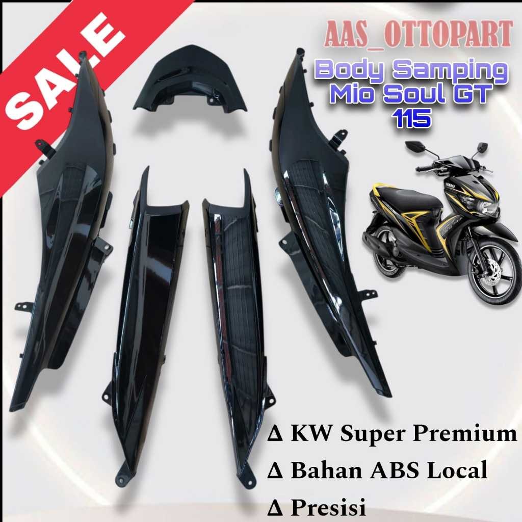 Cover Body Samping Mio Soul GT 115 Semua Warna Termurah