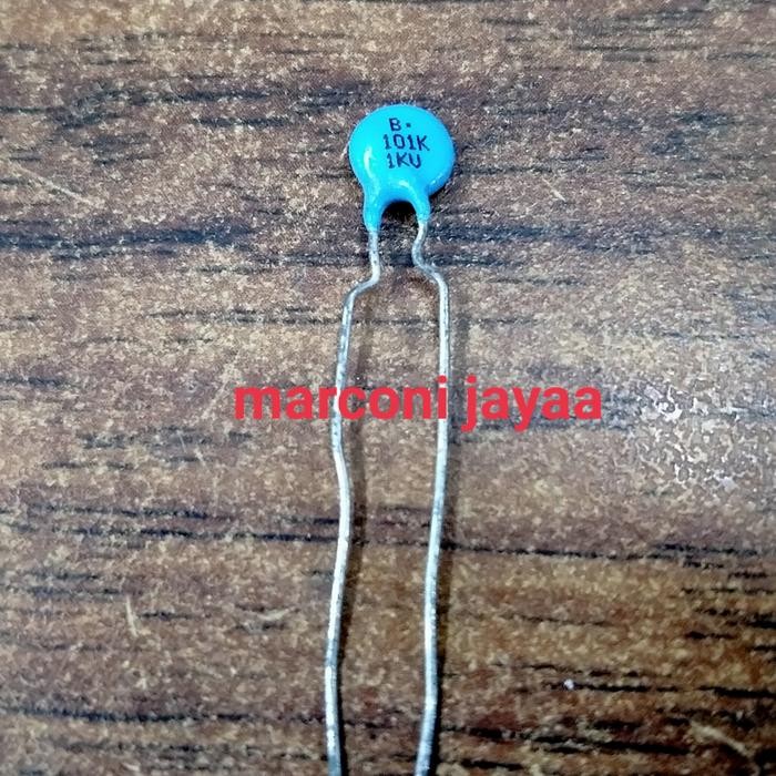 kapasitor keramik 101k 1kv/ 100pf 1kv