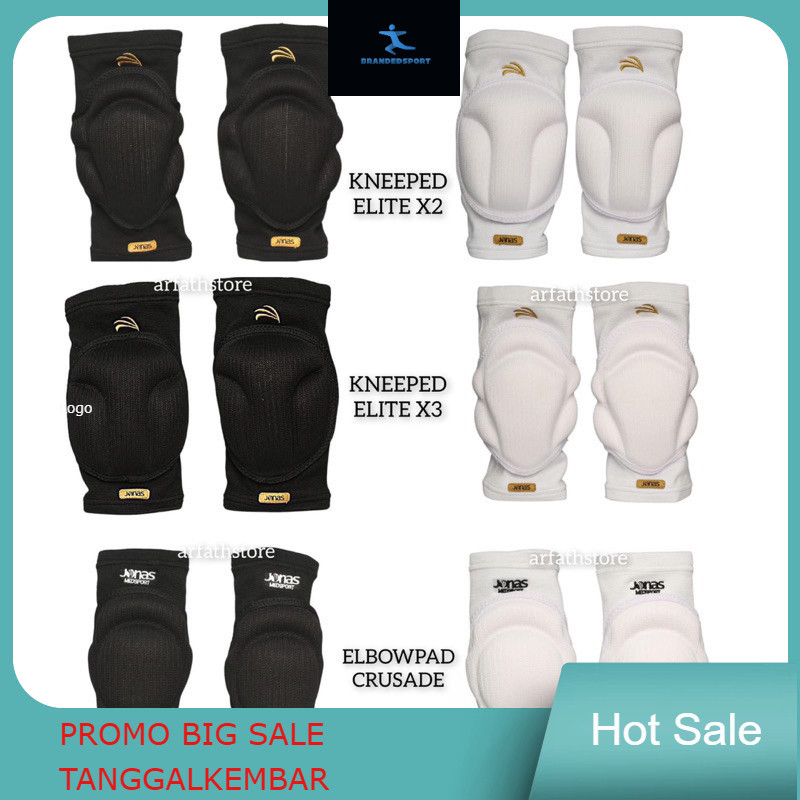 JONAS KNEEPAD ELITE X3 - JONAS KNEEPAD CLASSIC V2 - PELINDUNG LUTUT KIPER FUTSAL