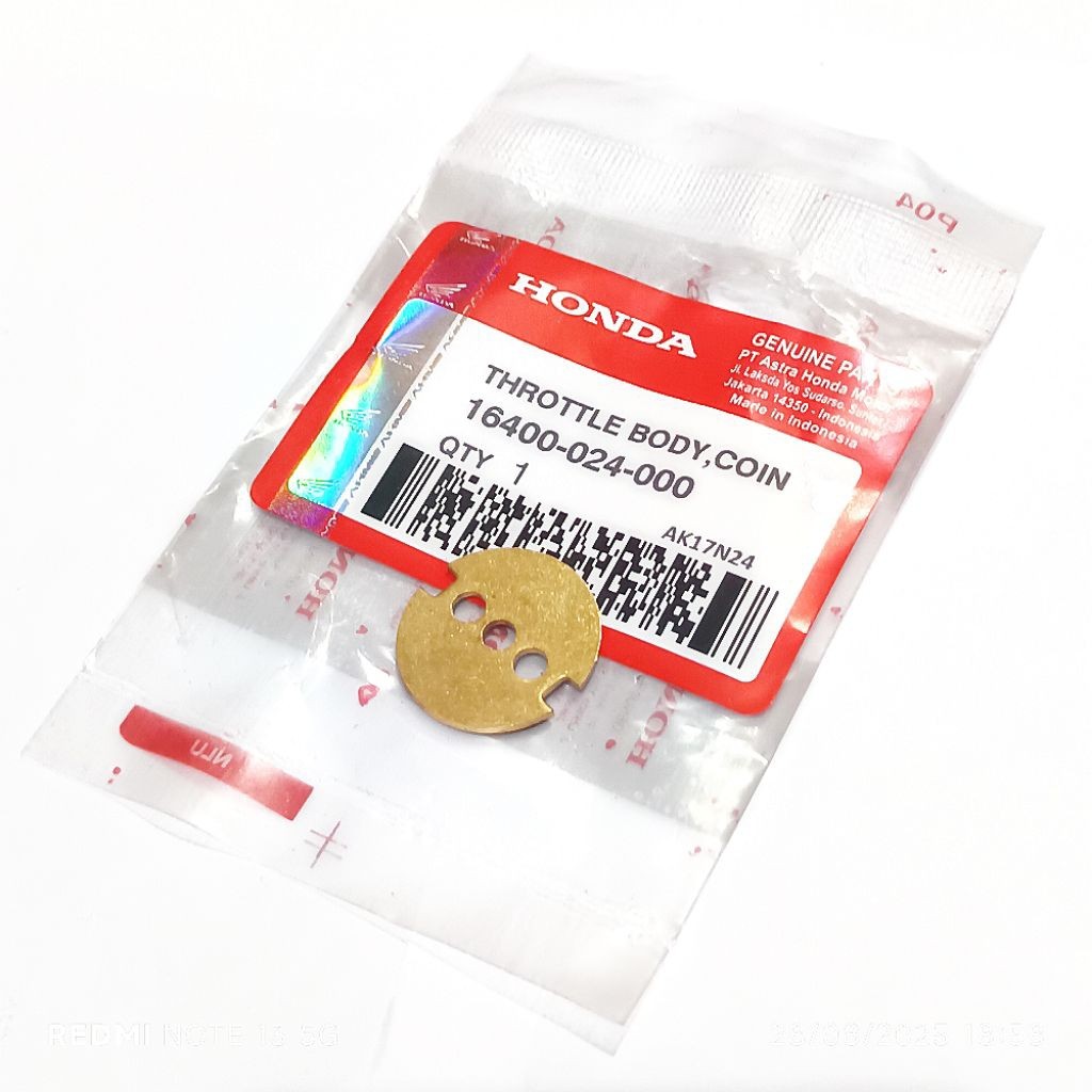 COIN TB KOIN 24MM THROTTLE BODY VARIO 125 VARIO 150 SUPRA FI HELM IN BLADE FI KOIN TROTLE BODI VARIO