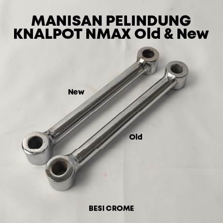 BREKET MANISAN KNALPOT NMAX OLD NEW CROM