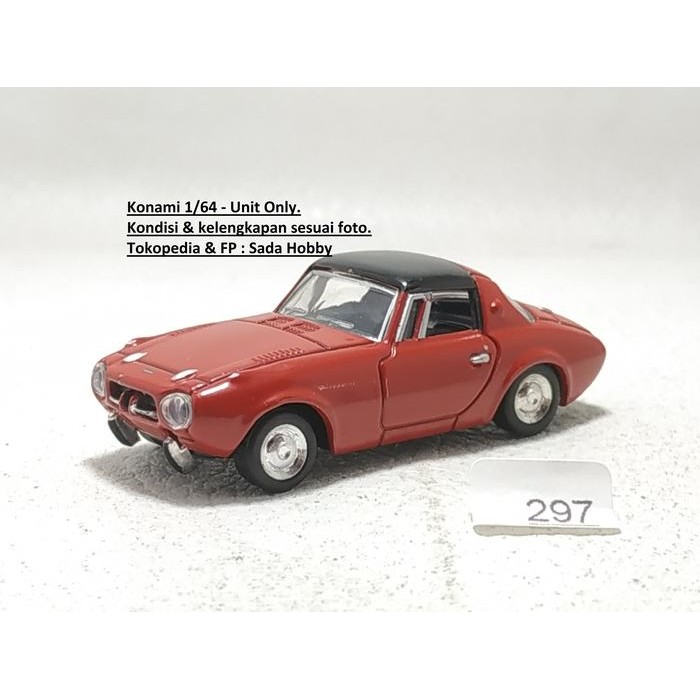 HW  Diecast Konami 1/64 Toyota Sports 800 Merah Unit Only