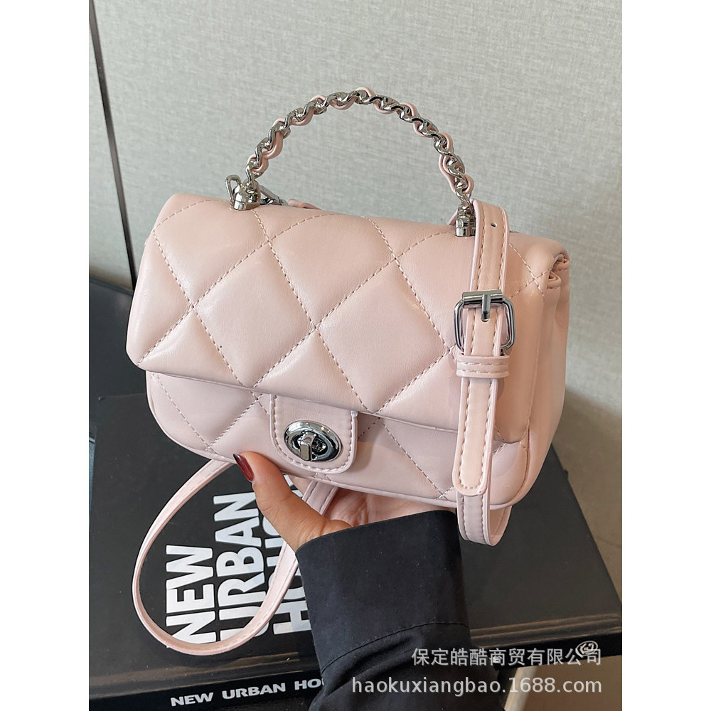 Tas Wanita Kecil Gaya Chanel Tas Quilted Tas Tangan Baru Fashion Serbaguna Bahu Crossbody Tas Perseg
