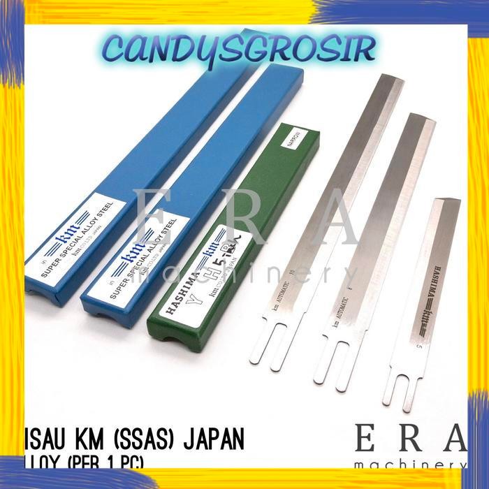 KM SSAS Alloy Japan Original per 1pc Super Special Alloy Steel Jepang Mesin Potong Bahan Kain Jahit 
