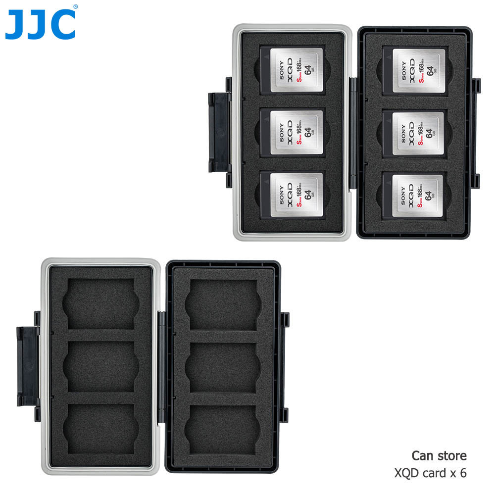 JJC XQD Cfexpress Type B Card Holder Water-Resistant Type B Card Case Storage Organizer for Nikon Z8