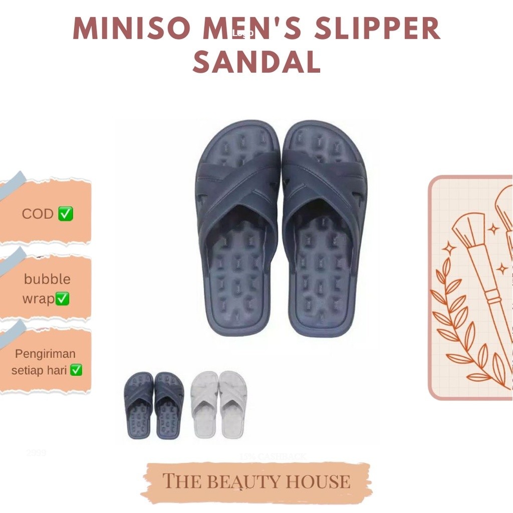 MINISO MEN'S SLIPPER SANDAL