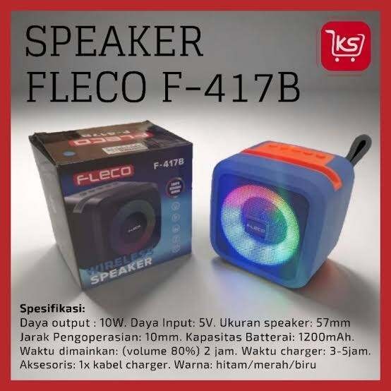 COD NEWW Speaker bluetooth Fleco F-417B
