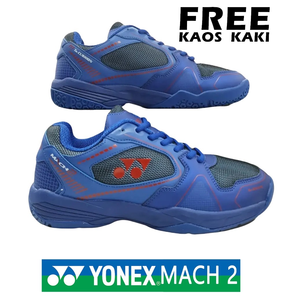 New Sepatu Badminton Yonex Mach 2 Dan Mach 1 Original Sepatu Bulu Tangkis Yonex Mach