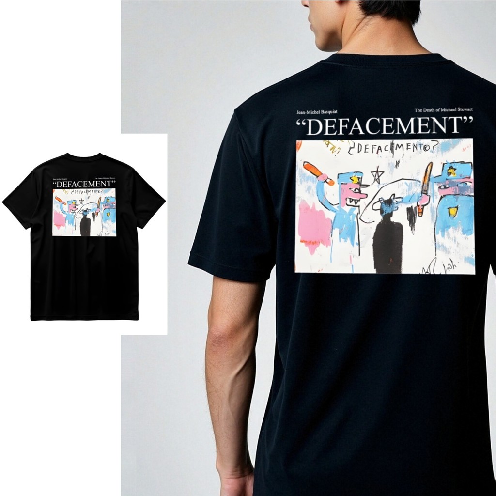 Kaos Epidemi  Graffiti Hitam #Kaos Dewasa