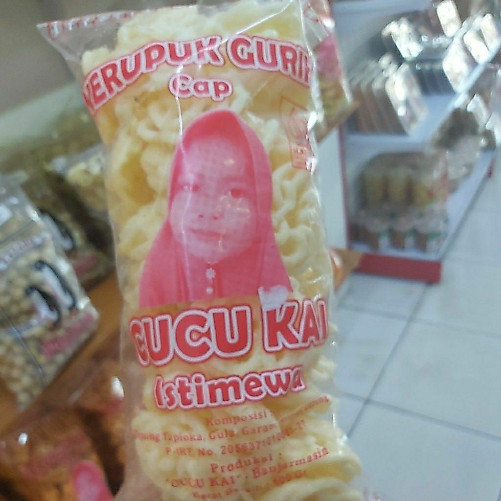 kerupuk gurih cucu kai original 100 gr