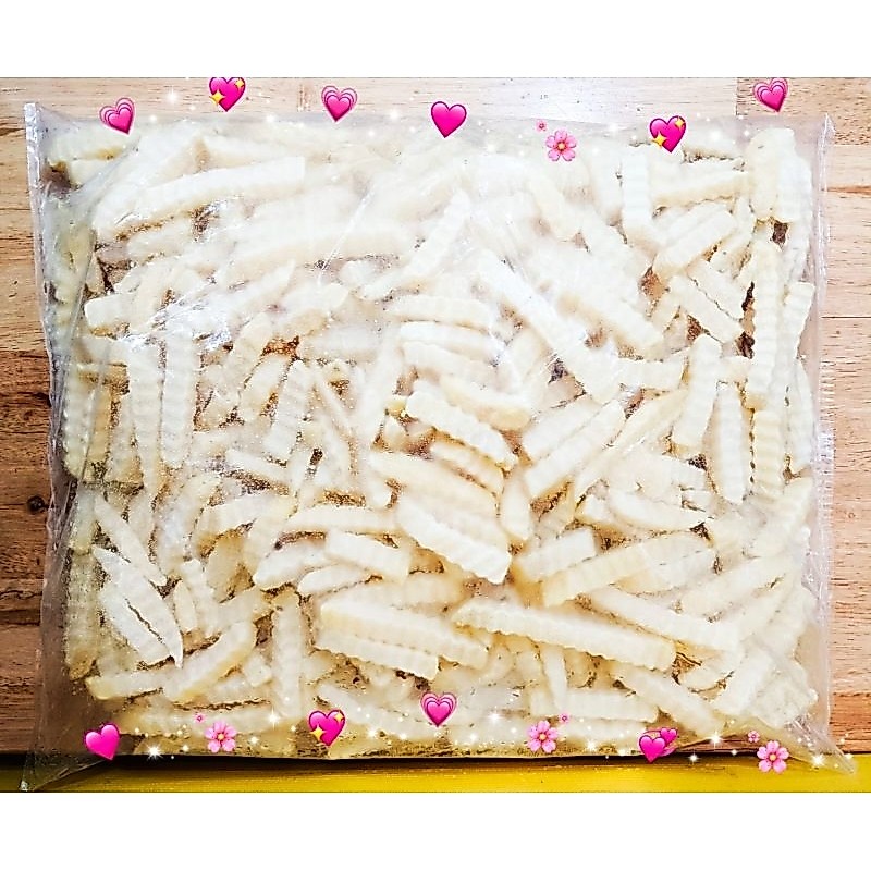 KENTANG CRINKLE CUT 2.5KG/ KENTANG GORENG CRINKLE CUT