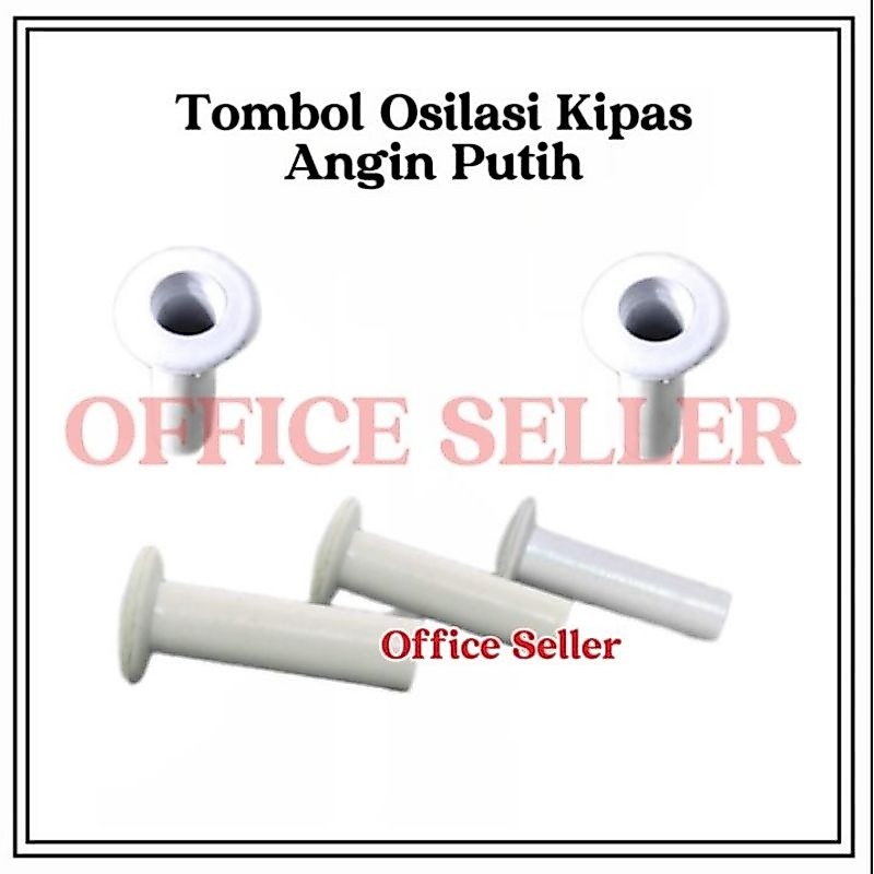 TOMBOL TARIKAN OSILASI KIPAS ANGIN - PUTIH