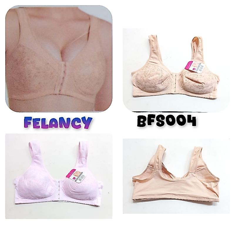 BFS004 Bra mama FELANCY full cup kait depan tanpa kawat 40C 42C