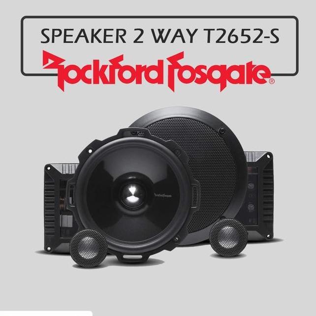 Rockford Fosgate T2 652-S SPEAKER MOBIL 2 WAY SYSTEM