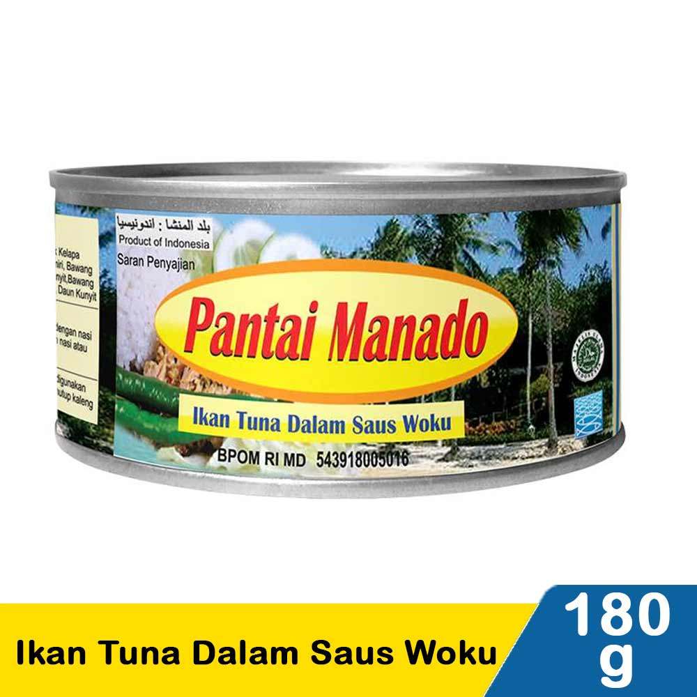PANTAI MANADO IKAN TUNA DALAM SAUS WOKU  180g