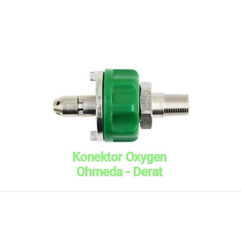 Konektor Oxygen Flowmeter Ohmeda