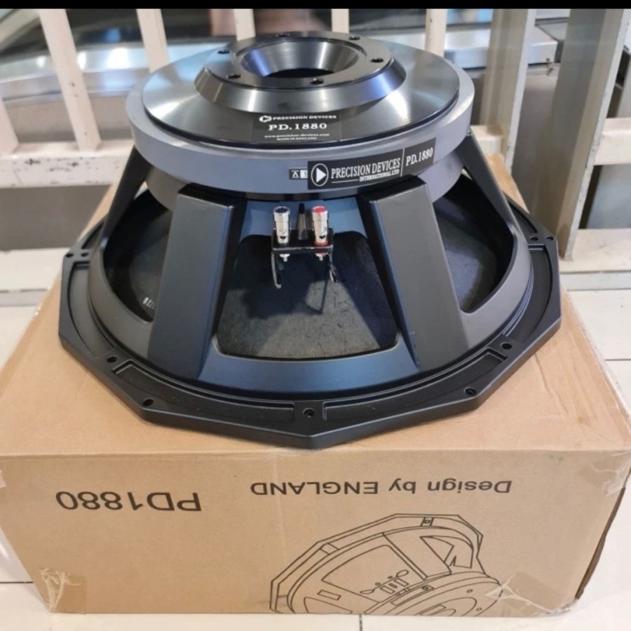 speaker komponen PD1880 PD 1880  subwoofer