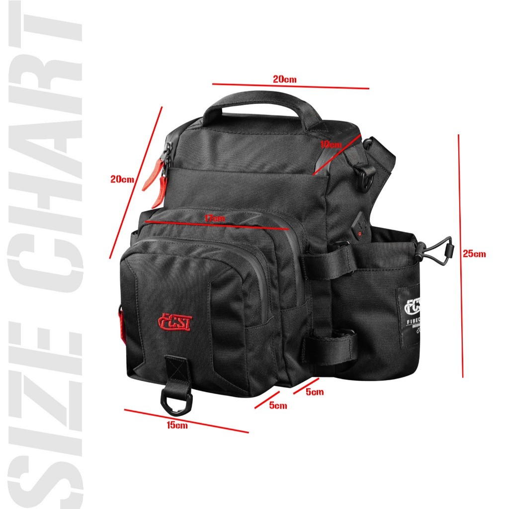 Terbaru Firecast | Tas Pancing | Tas Joran | Tas Casting | Firecast Evo19 Sling Bag