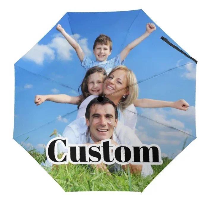 Custom Umbrellas Personalized Umbrella with Pictures Personalized Umbrella Automatic Foldable Design